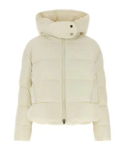 Pinko Long-sleeved Padded Jacket In Brown