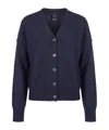 Pinko Long-sleeved Sweater In Blue