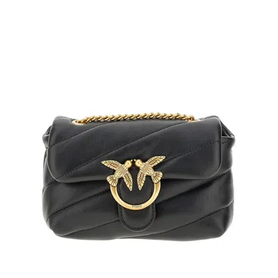 Pinko Love Baby Puff Bag In Black
