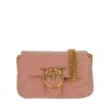 Pinko Love Baby Puff Shoulder Bag In Neutral