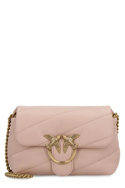 Pinko Love Baby Puff Shoulder Bag In Pink