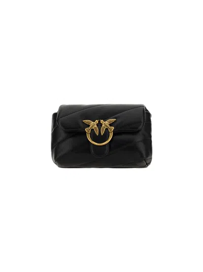 Pinko Love Baby Shoulder Bag In Q Black