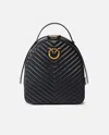 Pinko Sac À Dos Love Backpack In Black
