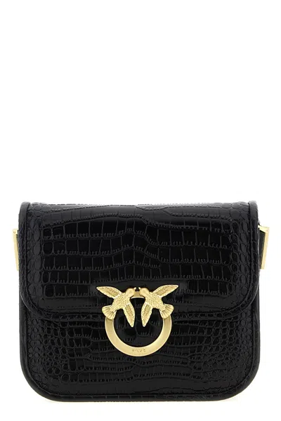 Pinko 'love Bag Box' Mini Shoulder Bag In Black
