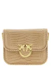 Pinko Love Bag Box Shoulder Bags Beige In Multi