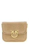 Pinko Love Bag Box Shoulder Bags Beige In Sand