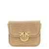 Pinko Love Bag Box Shoulder Bags Beige In Neutral