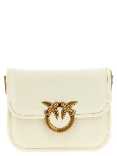 Pinko Love Bag Box Shoulder Bags White In Multi
