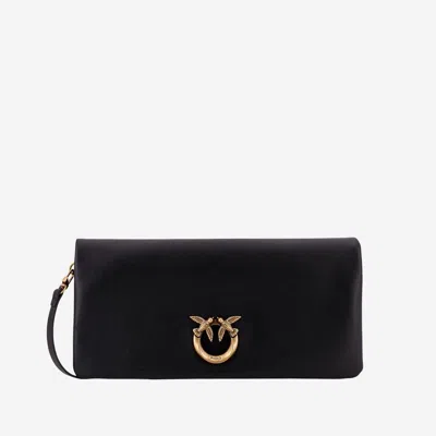 Pinko Love Bag Click Clutch In Black