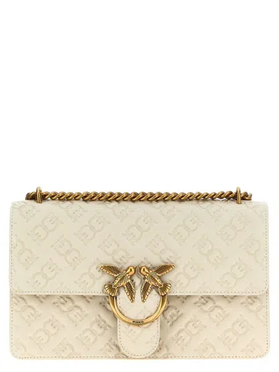 Pinko 'love Bag' Crossbody Bag In White