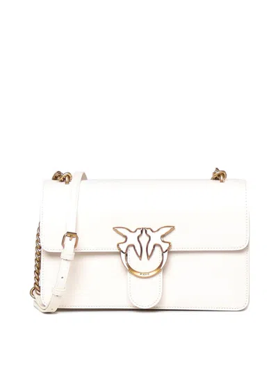 Pinko Love Bag In Naplak In White