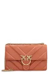 Pinko Love Bag Mini Leather Crossbody Bag