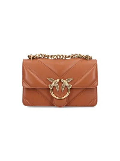 Pinko Love Bag Mini Bag In Brown