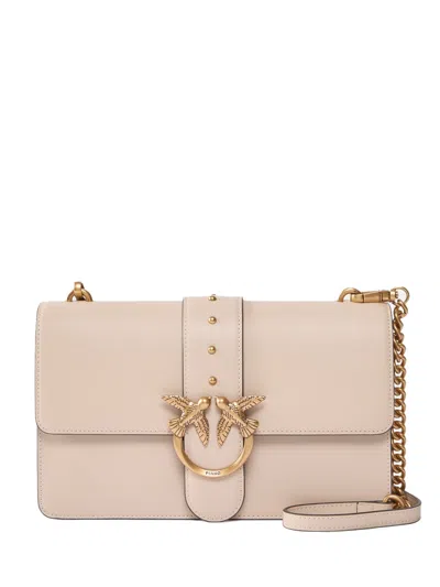 Pinko Love Bag One Medium Bag In Sand