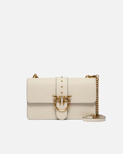 Pinko Love Bag One Medium Handbag In Leather In Multi