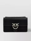 Pinko Love Bag One Simply Chain Strap Crossbody In Black