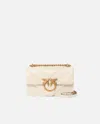 Pinko Love Bag One Small Handbag In Leather In Multi