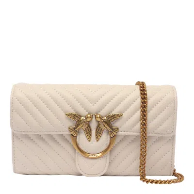 Pinko Love Bag One Wallet In White
