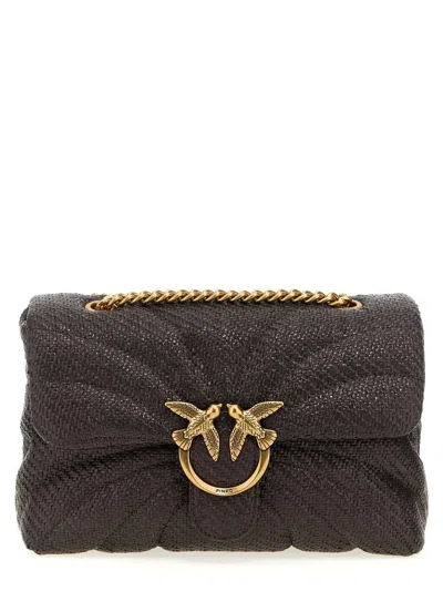 Pinko Love Bag Puff Crossbody Bag In Brown