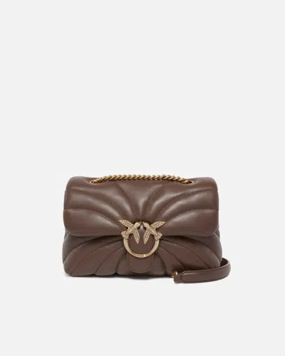 Pinko Love Bag Puff Large Butterfly Quilt Crossbody Bag