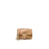 Pinko Love Bag Puff Mini Crossbody Bag In Brown