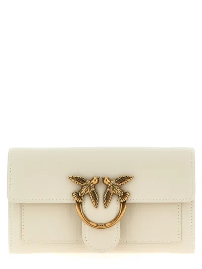 Pinko 'love Bag Simply' Wallet In White