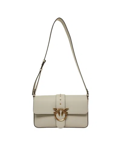 Pinko 'love Bag Slouchy' Shoulder Bag In Gray