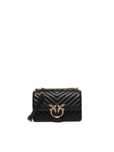 Pinko Love Bag Small Crossbody Bag In Black