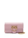 Pinko Love One Shoulder Wallet In Pink