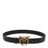 Pinko Love Berry Belt In Black