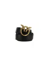 Pinko Love Berry Belt In Black