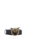 Pinko "love Berry" Belt In Black