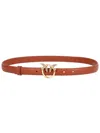 Pinko Love Berry Belt In Brown