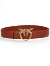 Pinko Love Berry Belt In Brown