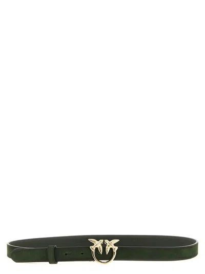 Pinko Love Berry Belt In Green