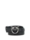 Pinko Love Berry H3 Belt In Black
