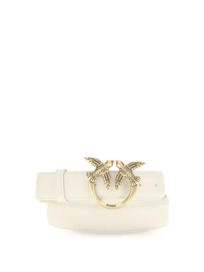 Pinko Love Berry H2 Belt.low In White