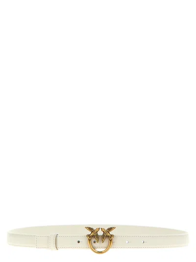 Pinko Love Berry Belts In White
