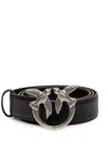 Pinko Love Berry H3 Belt In Black