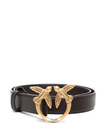 Pinko Love Berry H3 Belt In Brown