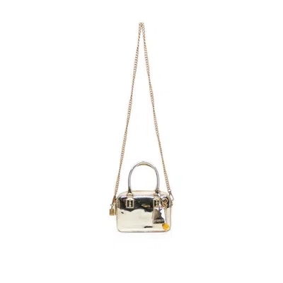 Pinko Love Berry Top Handle Bag In ["gold Tone","red"]