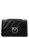 Pinko Love Big Puff Crossbody Bags Black In Black