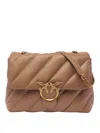 Pinko Love Big Puff Maxi Quilt Bag In Beige