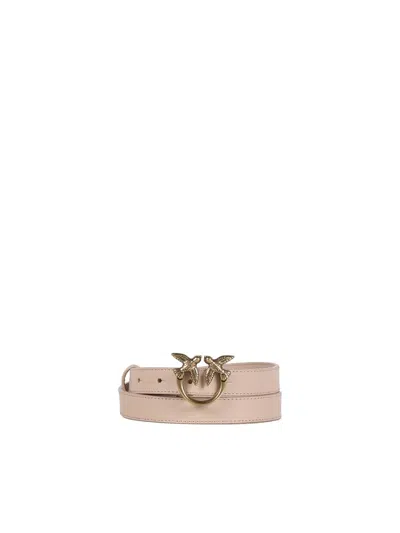 Pinko Love Bird Plaque Buckle Belt