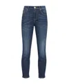 Pinko Sabrina Mid-rise Skinny Jeans In Blue