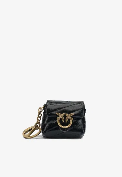 Pinko Love Birds Bag Accessory In Black