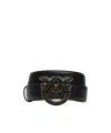 Pinko Love Birds Belt In Black