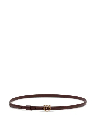 Pinko Love Birds Belt In Black