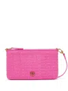 Pinko Love Birds Clutch In Rosa