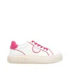 Pinko Love Birds-detail Sneakers In White